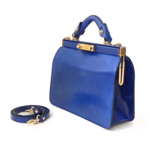 Pratesi RVS153 - Vittoria Colonna Lady Bag в шкіряній kožeній Bruce Dark Green