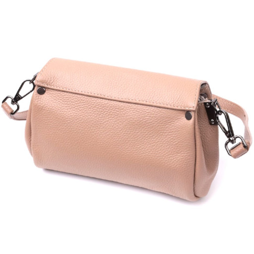 Жіноча сумка крос-боді з натуральної шкіри Shvigel 16344 Жовтий