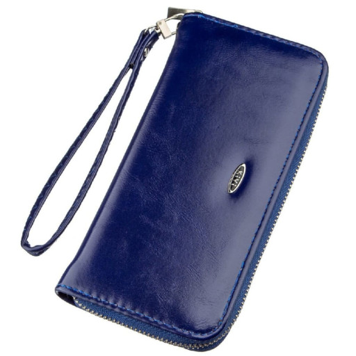 Компактне шкіряне портмоне Shvigel 16489 Бежевий