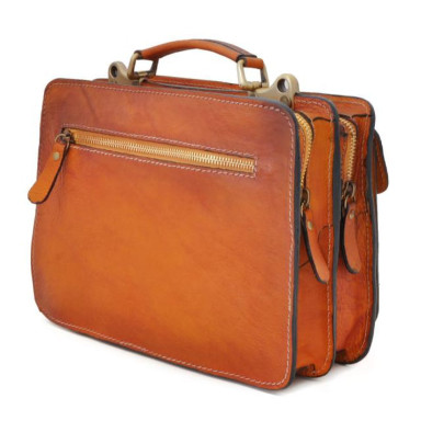 Pratesi BCL466/28 - Business Bag Milano Small in cow leather Bruce Cherry