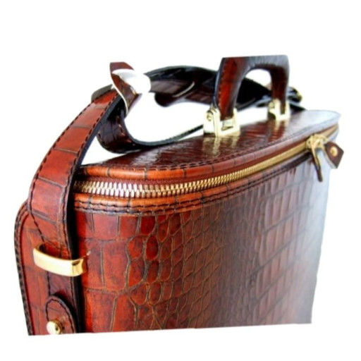 Pratesi KCO116/15 - Raffaello Small King Cartella Porta PC 15 pollici King Cognac