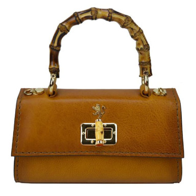 Pratesi BCO298/20 - Castalia B298/20 Lady Bag in cow leather Castalia B298/20 Cognac