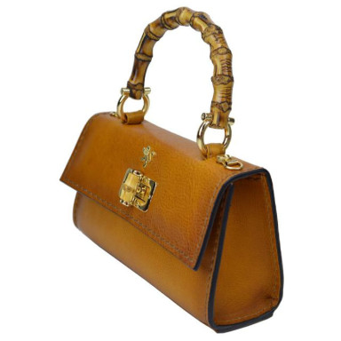 Pratesi BCO298/20 - Castalia B298/20 Lady Bag in cow leather Castalia B298/20 Cognac