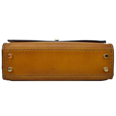 Pratesi BCO298/20 - Castalia B298/20 Lady Bag in cow leather Castalia B298/20 Cognac