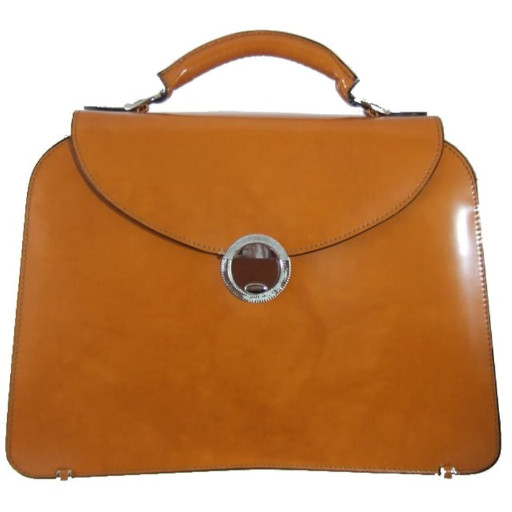 Pratesi RSE285/G - Veneziano Lady Bag Radica Mustard