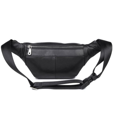 Genuine leather belt bag JD3020A by John McDee