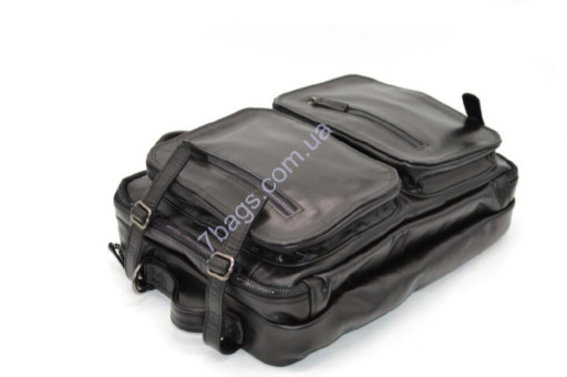 Шкіряна сумка з кишенями GA-7014-1md TARWA