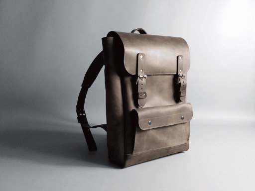 Універсальний шкіряний рюкзак P539