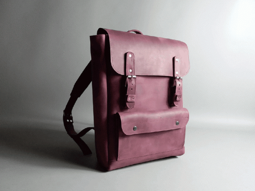 Універсальний шкіряний рюкзак P539