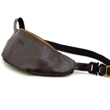 Stylish leather belt bag TC-3036-4lx TARWA
