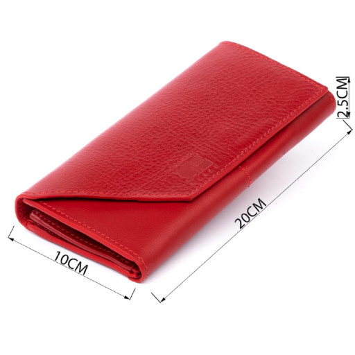 Гаманець-клатч унісекс із натуральної шкіри ST Leather 19432 Чорний