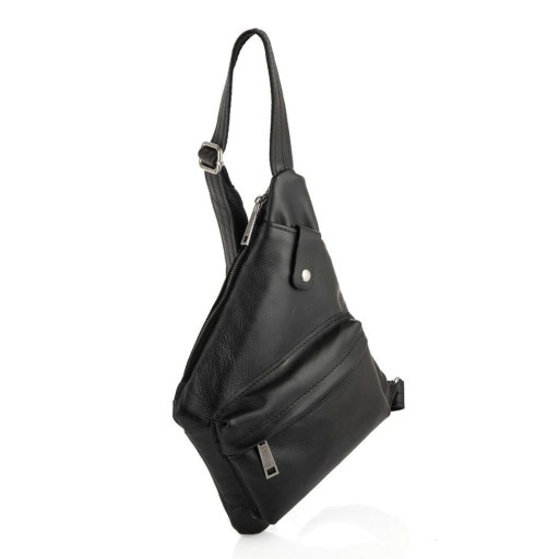 Шкіряна сумка слінг рюкзак через плече GA-6501-3md бренд TARWA