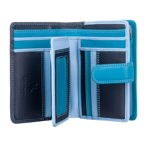 Гаманець жіночий Visconti RB51 Fiji c RFID (Blue Multi)