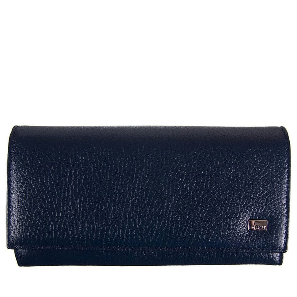 Жіноче шкіряне портмоне Desisan 057-315 синій флотар