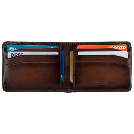 Mens wallet Visconti MT90 Vespa (Tan Burnish)