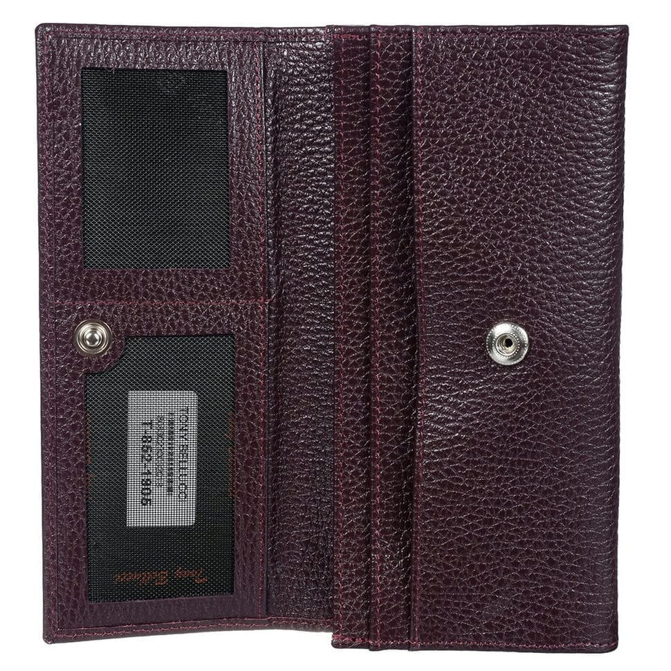 Гаманець жіночий шкіряний Tony Bellucci T852-1905 бордо флотар