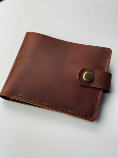 Classic genuine leather wallet SD004 (light brown)