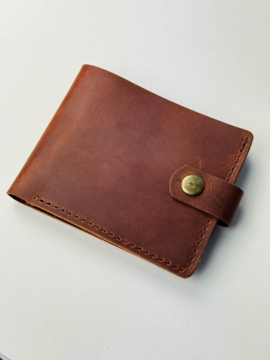 Classic genuine leather wallet SD004 (light brown)
