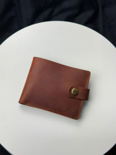 Classic genuine leather wallet SD004 (light brown)