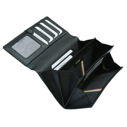 Шкіряне портмоне Timone 11048 nero чорний