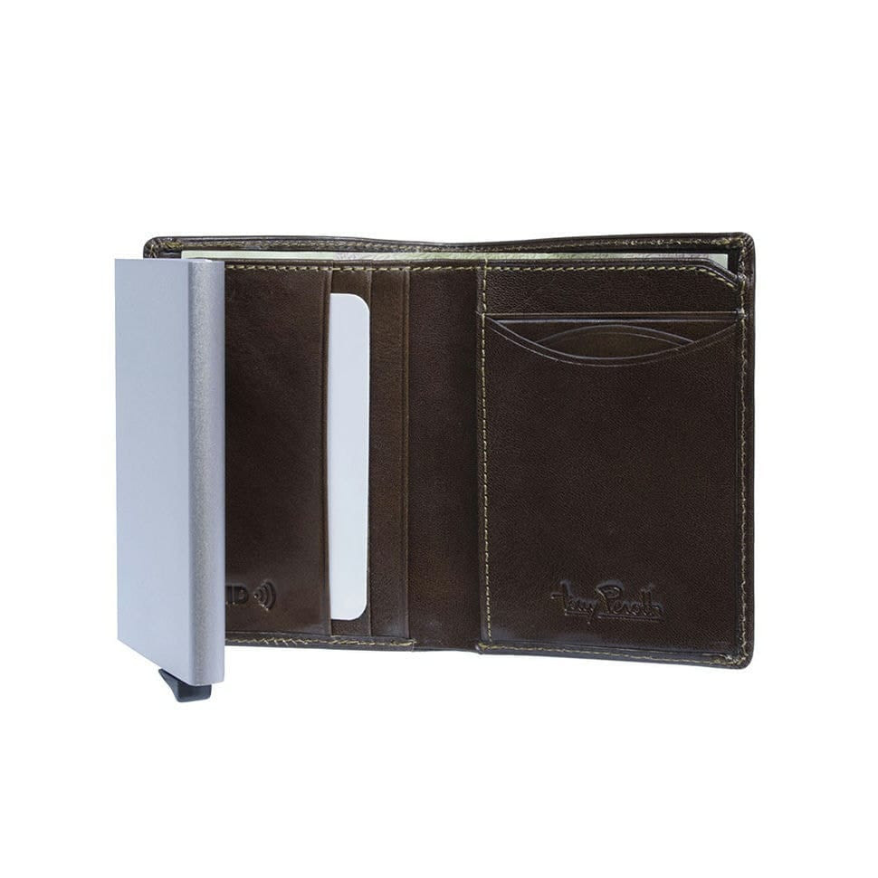 Кредитниця шкіряна Nevada 3758 з системою RFID moro коричневий