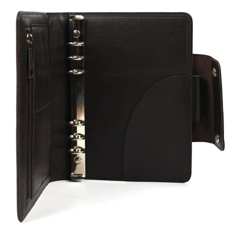 Шкіряний блокнот папка органайзер А5 на кільцях під змінний блок TARWA RC-BN-4lx