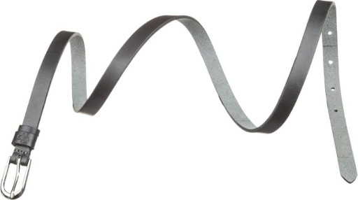 Ремінь жіночий Grande Pelle 11072 тонкий Чорний