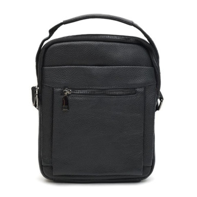 Men's leather bag Borsa Leather k1885-black