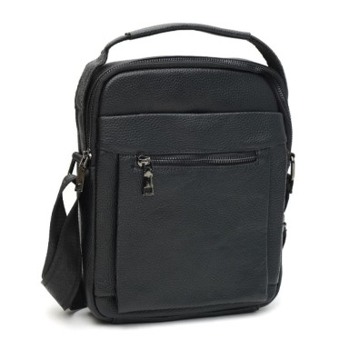 Men's leather bag Borsa Leather k1885-black