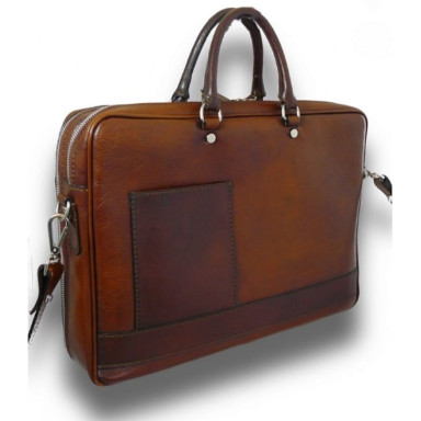 М'який шкіряний портфель Pratesi Cortona, артикул B229, Італія