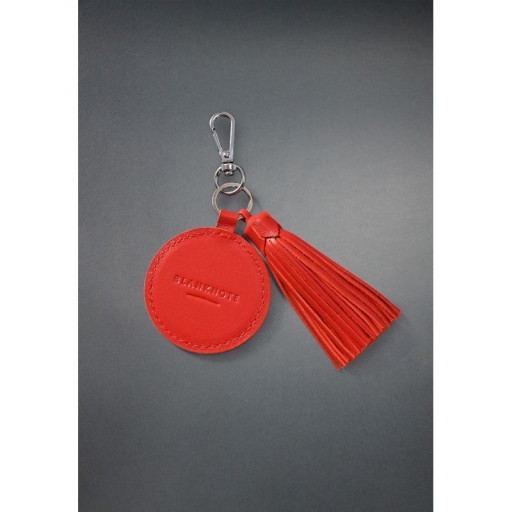 Брелок-подвеска с зеркальцем 1.0 красная