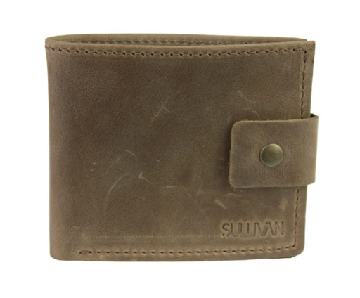 Гаманець жіночий шкіряний маленький SULLIVAN 104-3(8) оливковий