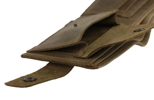 Гаманець жіночий шкіряний маленький SULLIVAN 104-3(8) оливковий