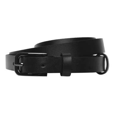 Жіночий вузький ремінь шкіряний Borsa Leather 110v1genw14