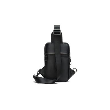 Кожаный рюкзак через плечо BUFFALO BAGS 8037A черный