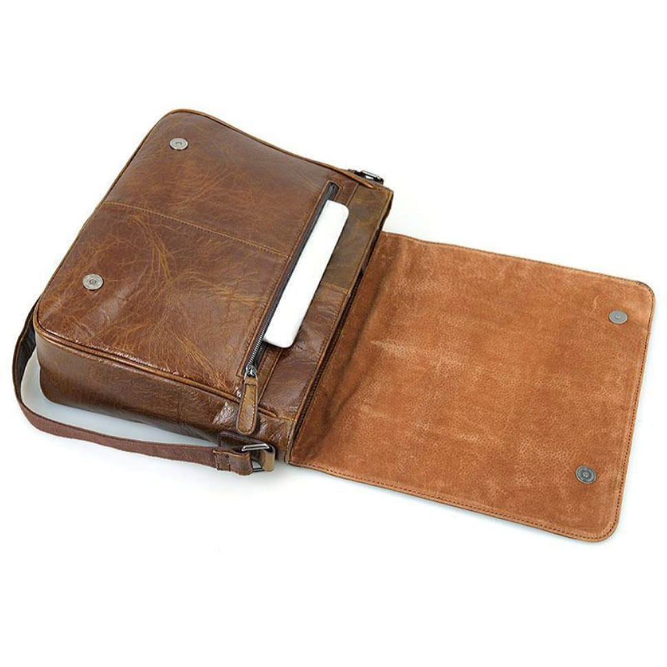 Сумка для чоловіків через плече з клапаном John McDee 7338B