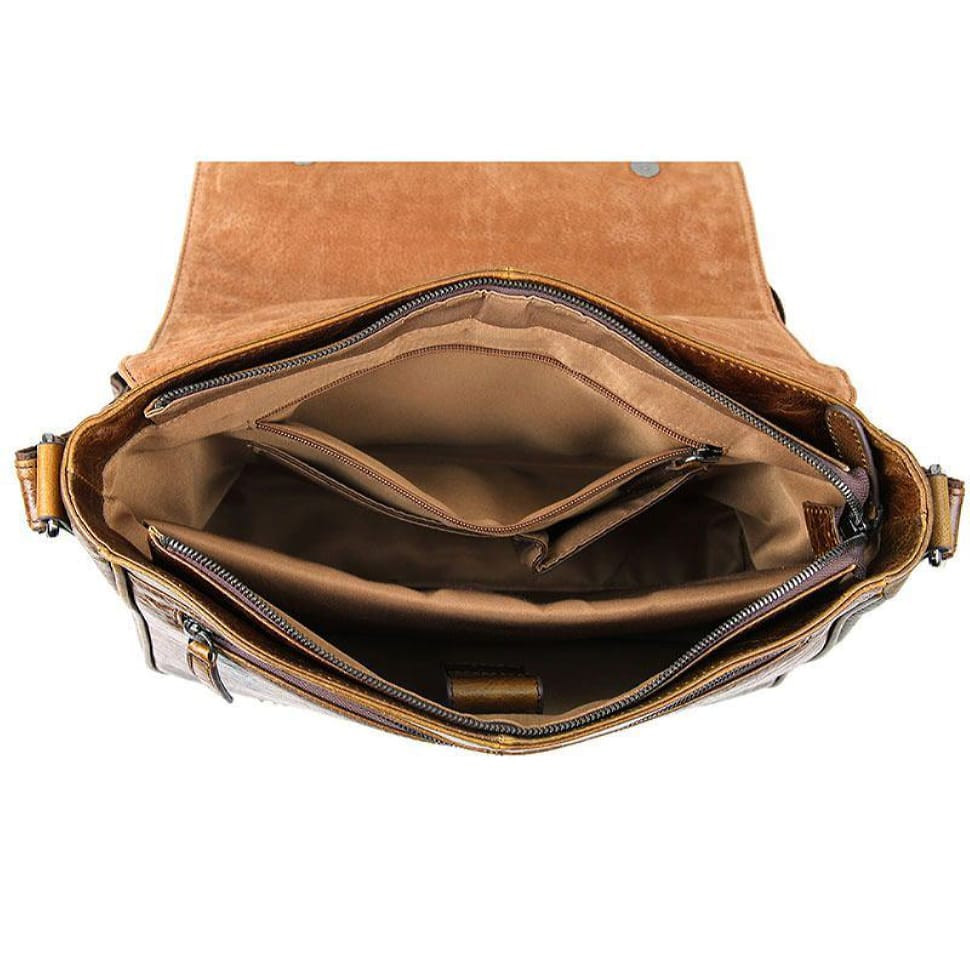 Сумка для чоловіків через плече з клапаном John McDee 7338B