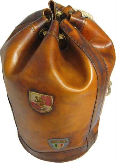 Pratesi BCH178 - Travel Bag Patagonia in cow leather Bruce Chianti