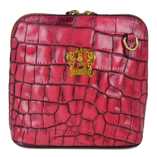 Pratesi KRO467 - Volterra King Lady Bag in real leather Volterra King Pink