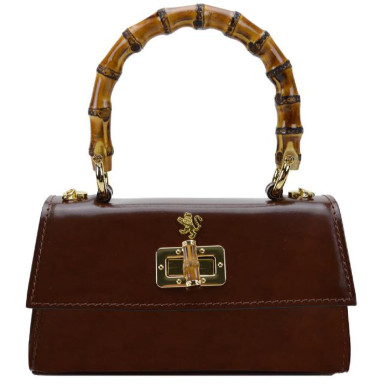 Pratesi RCF298/20 - Castalia R298/20 Lady Bag in cow leather Castalia R298/20 Coffee