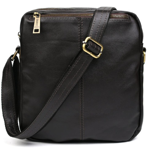 Шкіряна сумка месенджер зі шкіри Наппа TARWA GC-60121-3md