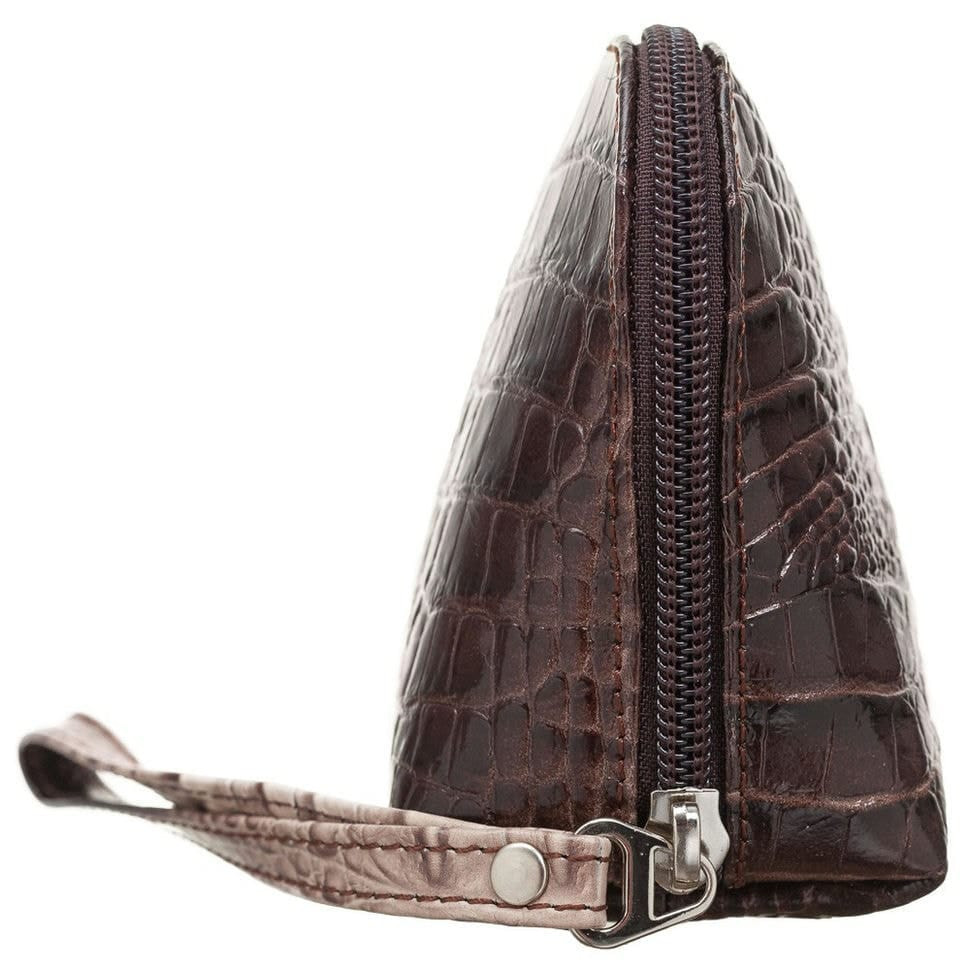 Косметичка шкіра Desisan 1-4228 світло-бежевий кроко