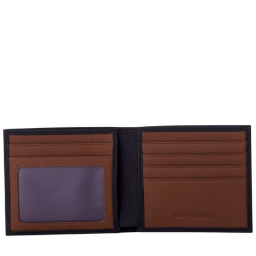 Mens wallet Smith & Canova 90013 (Black-Tan)