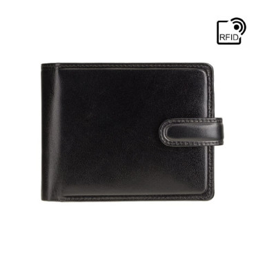 Men's wallet Visconti TR35 Atlantis with RFID (Black Blue)