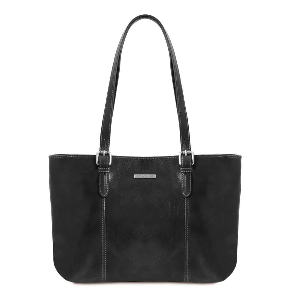 Шкіряна сумка для покупок Annalisa з двома ручками Tuscany TL141478