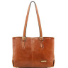 Шкіряна сумка для покупок Annalisa з двома ручками Tuscany TL141478