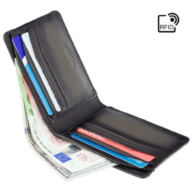 Mens wallet Visconti MT90 Vespa (Smoke Gray Burnish)