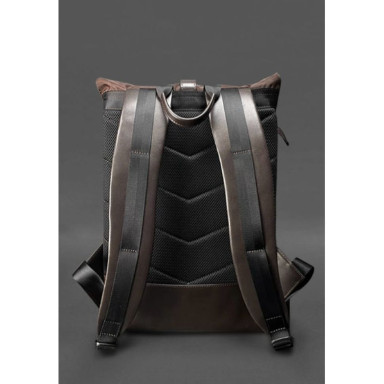 Urban backpack dark brown
