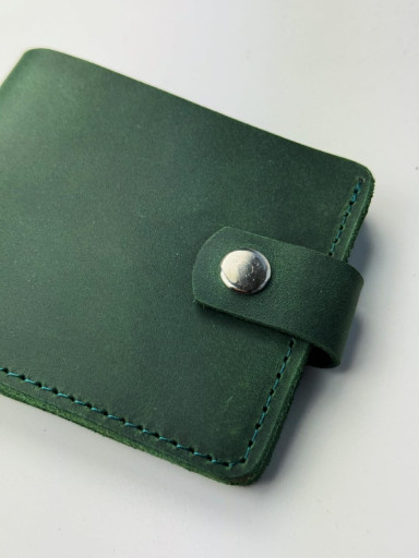 Classic genuine leather wallet SD003 (green)