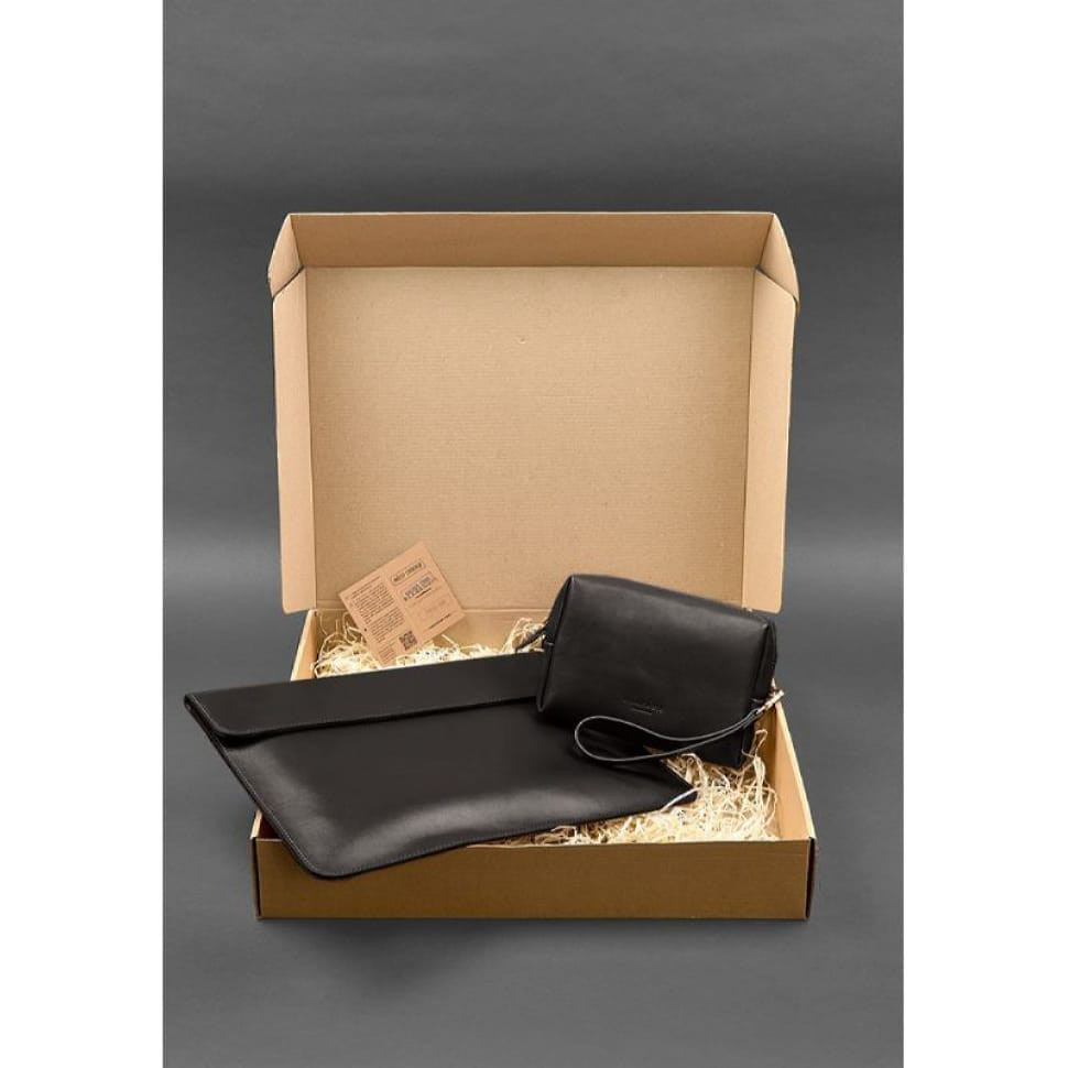 Шкіряний набір Мобільний Універсальний темно-коричневий